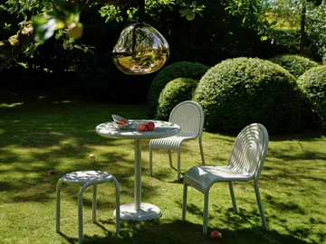 Groove cafébord runt - Putty, Ø70 cm - Bordsskiva - Tom Dixon