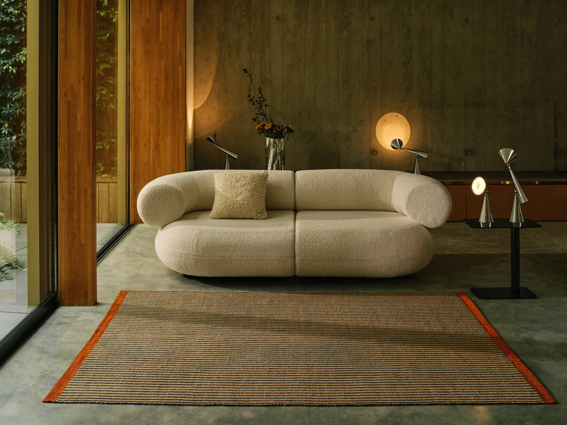 Line matta, Svart 170x240 cm Tom Dixon