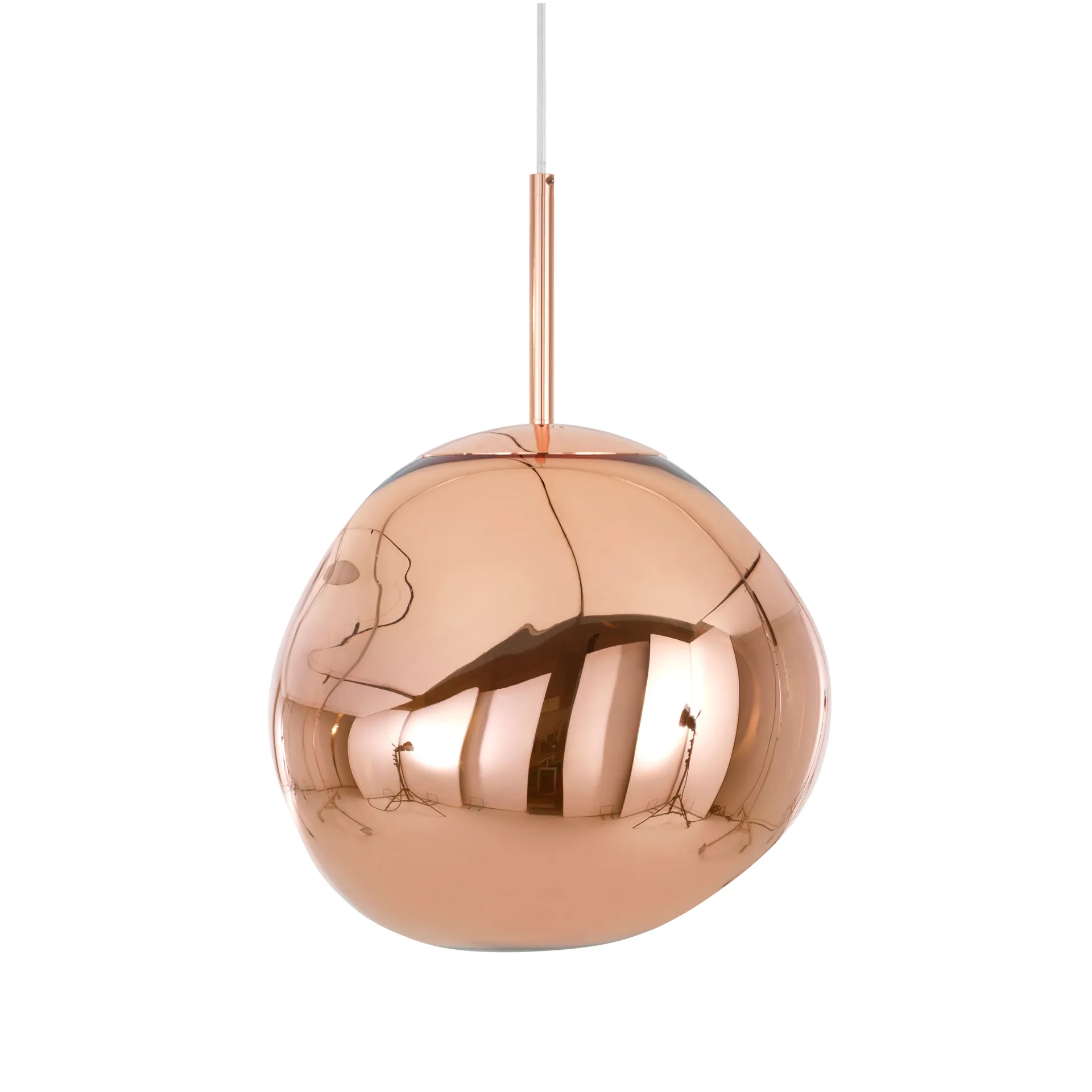 Melt pendel LED, Copper (koppar), mini 27x28 cm Tom Dixon
