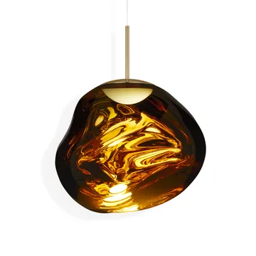 Melt pendel LED - Gold (guld), medium 50x50 cm - Tom Dixon
