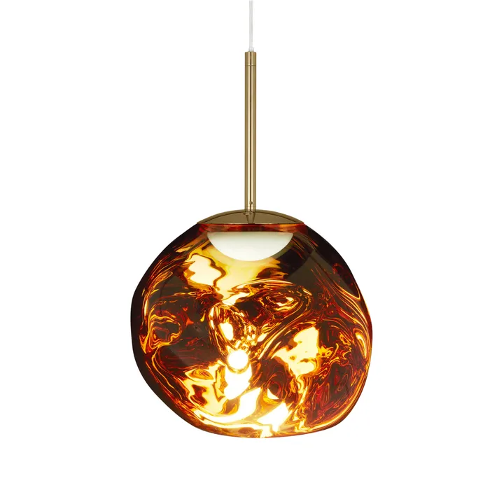 Melt pendel LED - Gold (guld), mini 27x28 cm - Tom Dixon