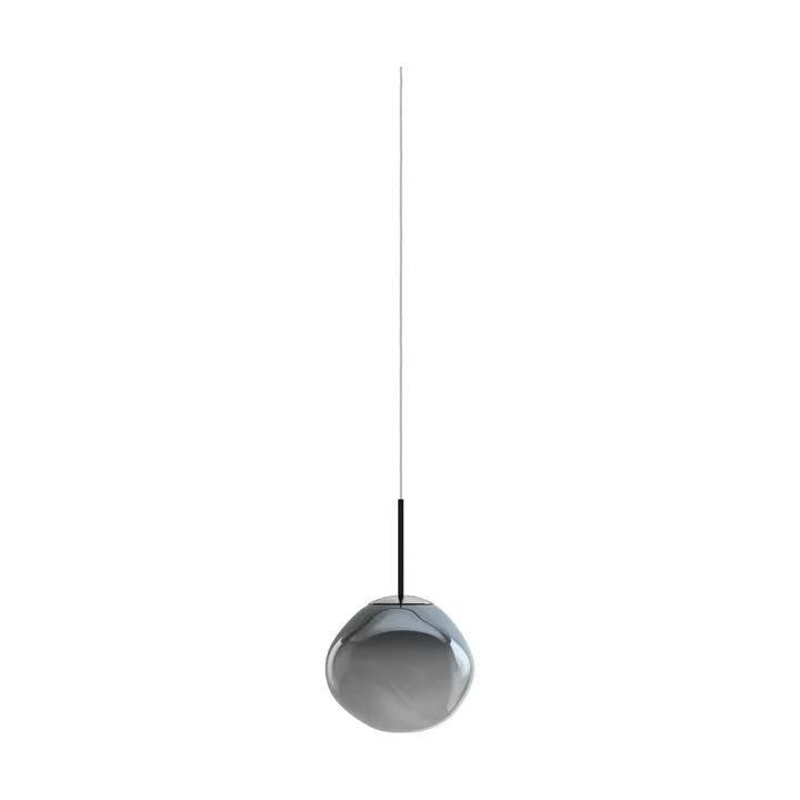 Melt pendel LED - Nickel, mini 27x28 cm - Tom Dixon