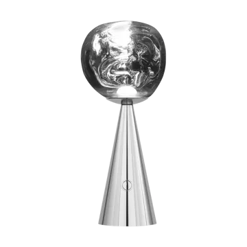 Melt portabel LED bordslampa 28,5 cm - Silver - Tom Dixon