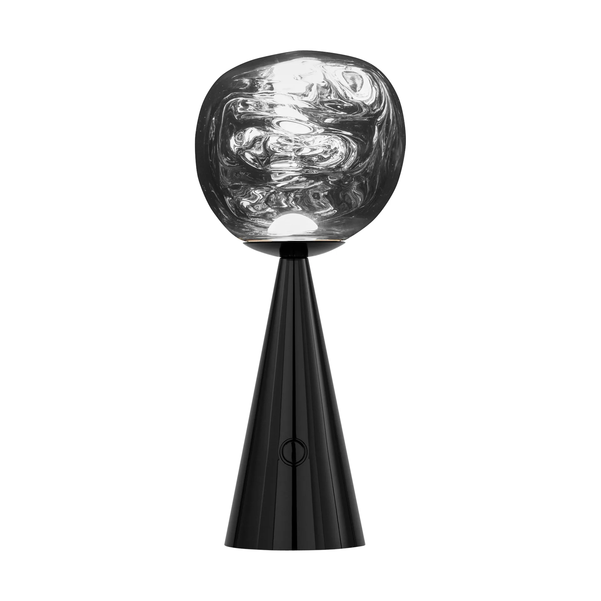 Melt Portable LED bordslampa 28,5 cm, Svart Tom Dixon