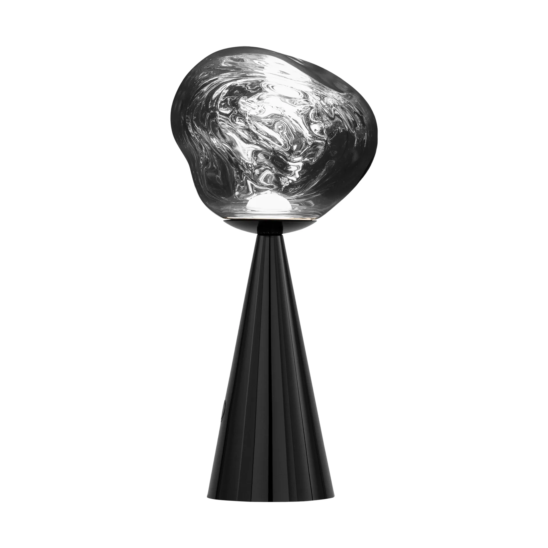Melt Portable LED bordslampa 28,5 cm, Svart Tom Dixon