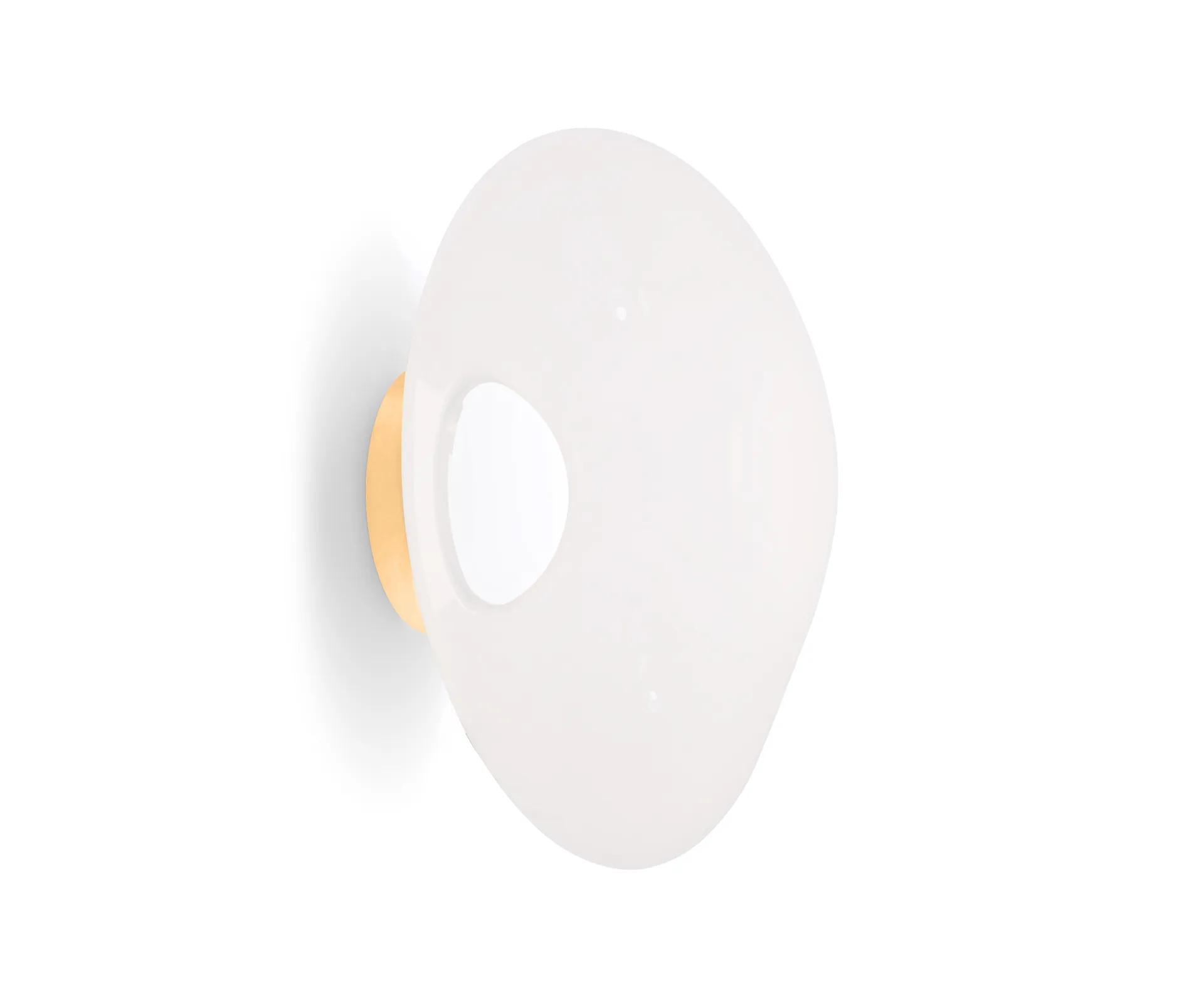 Melt Surface LED vägglampa, Opal-gold Tom Dixon