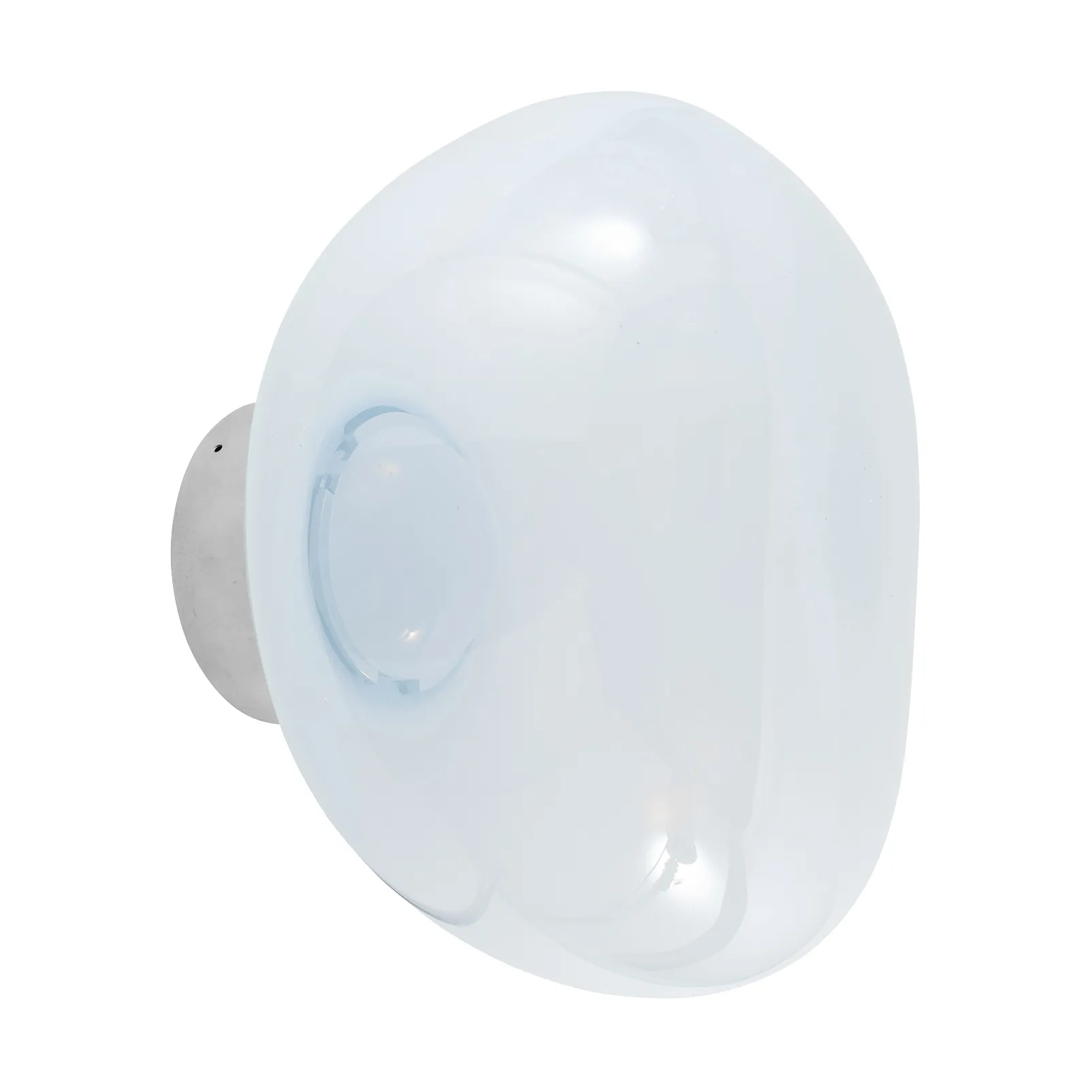 Melt Surface mini vägglampa LED 30 cm, Opal-silver Tom Dixon