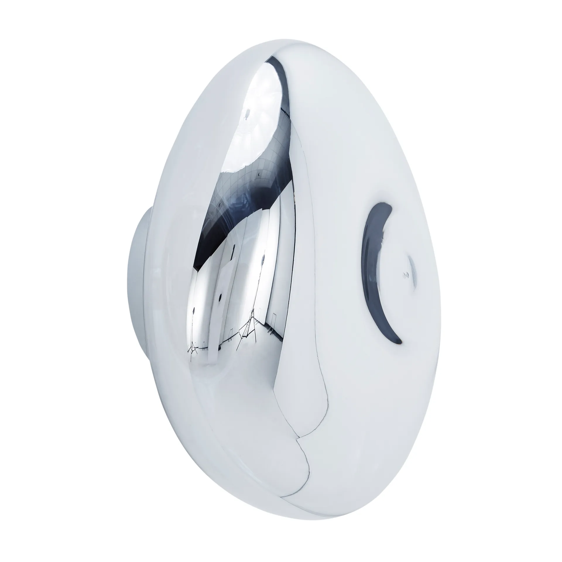Melt Surface vägg- och taklampa LED, Krom Tom Dixon