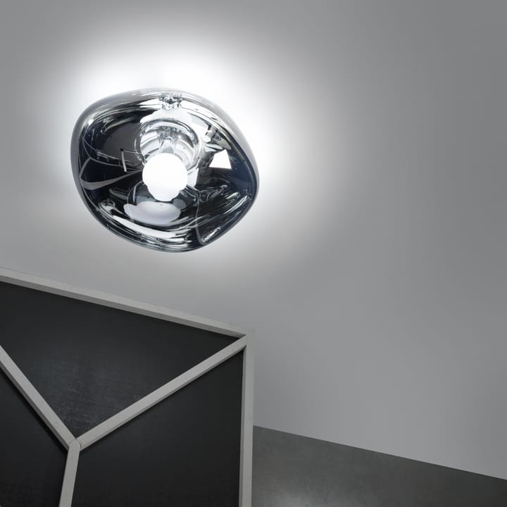 Melt Surface vägg- och taklampa LED, Krom Tom Dixon