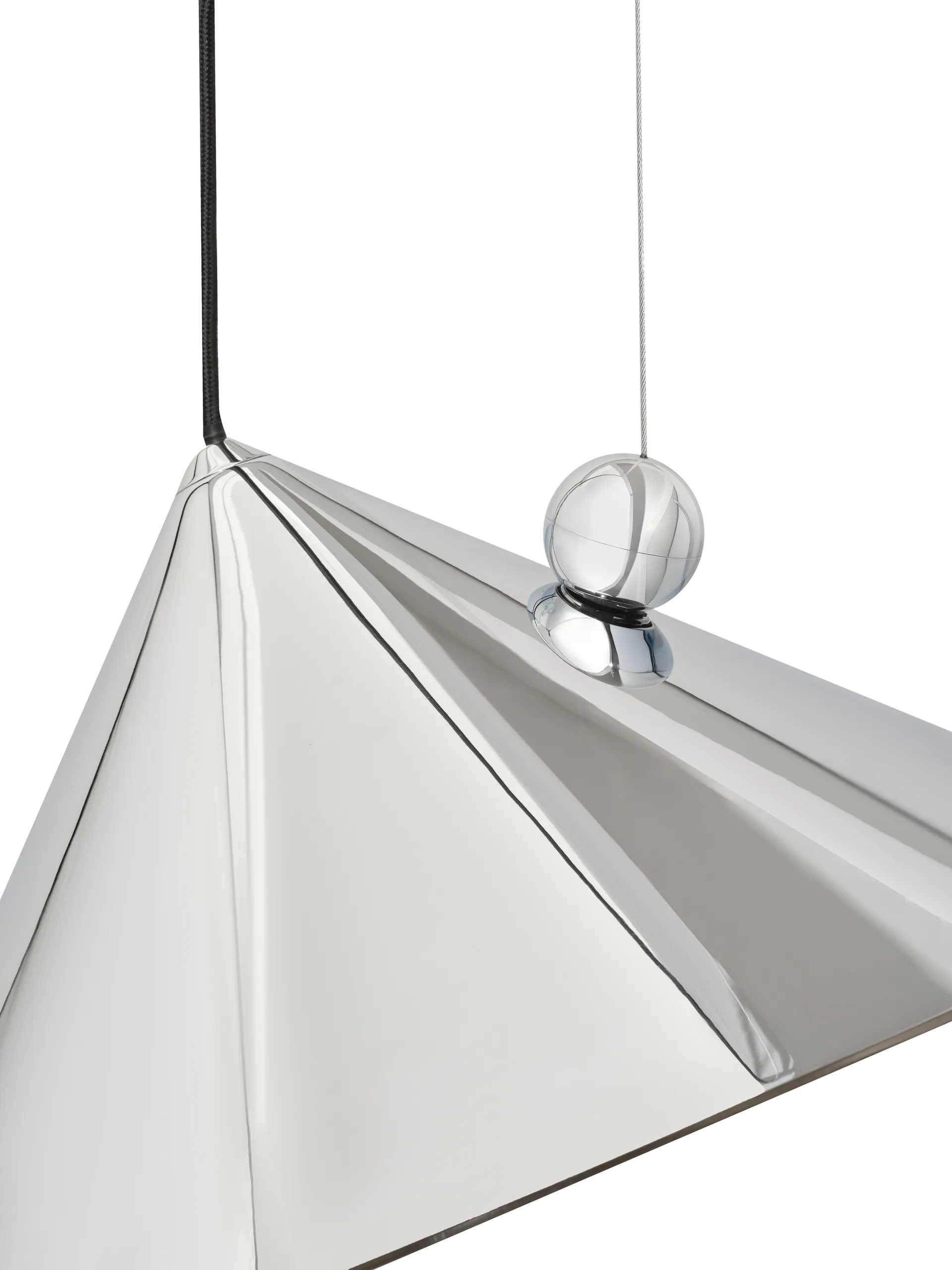 Pose pendel, Silver, Ø43x30 cm Tom Dixon