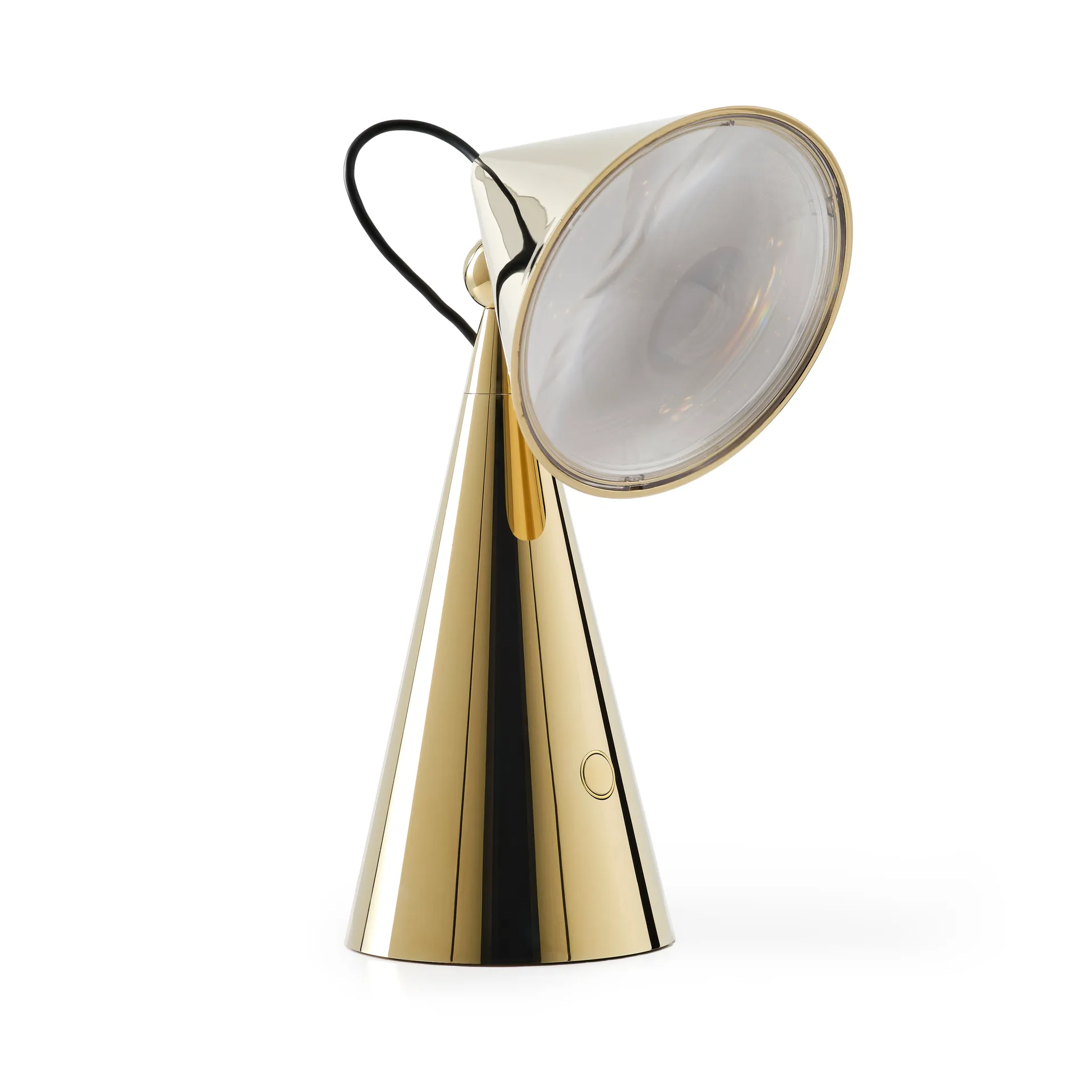 Pose Portabel LED bordslampa, Gold Tom Dixon
