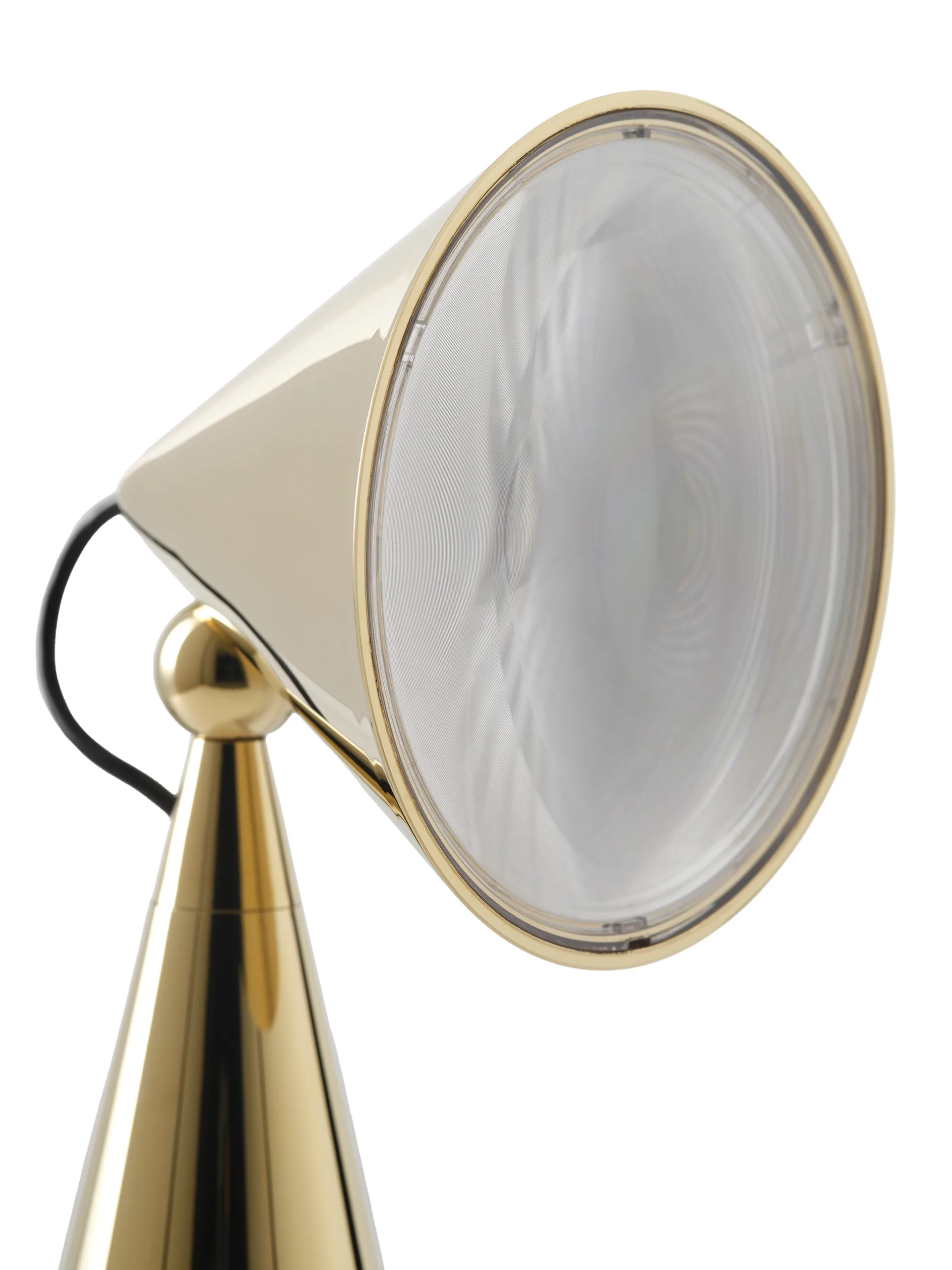 Pose Portabel LED bordslampa, Gold Tom Dixon