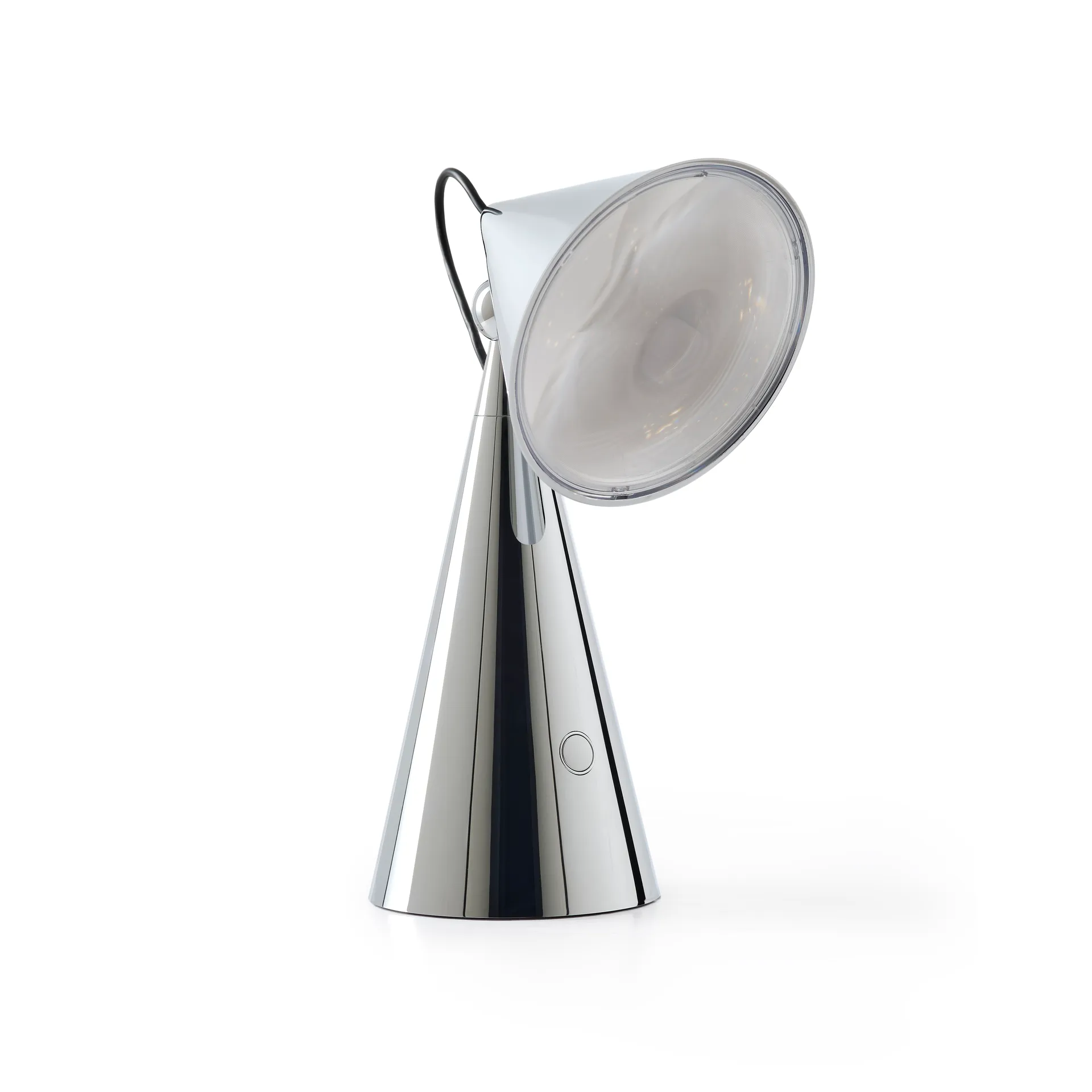 Pose Portable LED bordslampa, Silver Tom Dixon