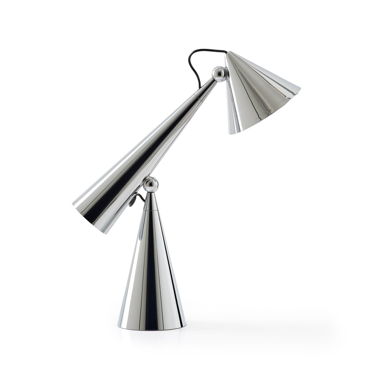Tom Dixon Pose Task LED bordslampa Silver | Skandinavisk Design | Bordslampor | Silverfärgad