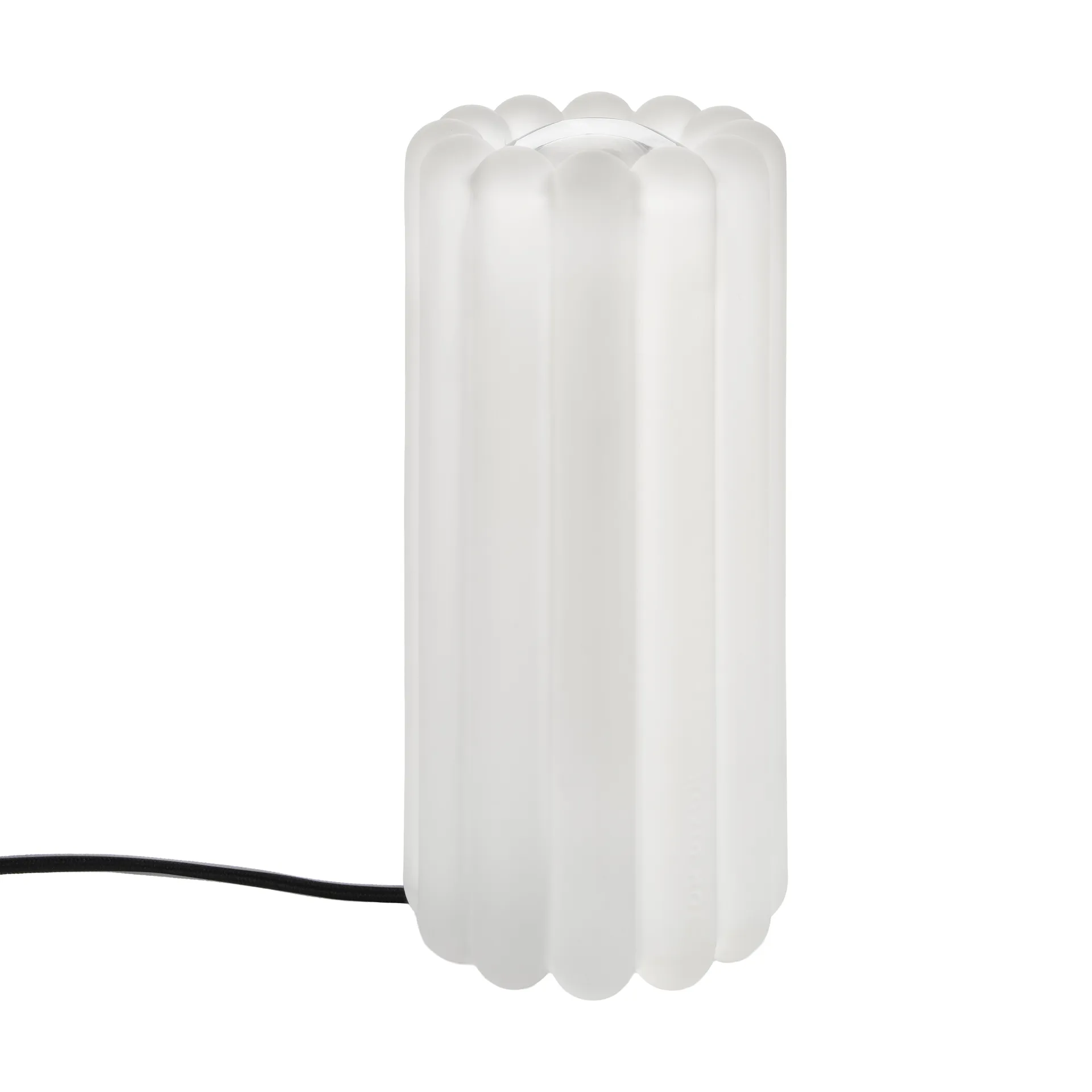 Press bordslampa LED 23,5 cm, Frosted Tom Dixon