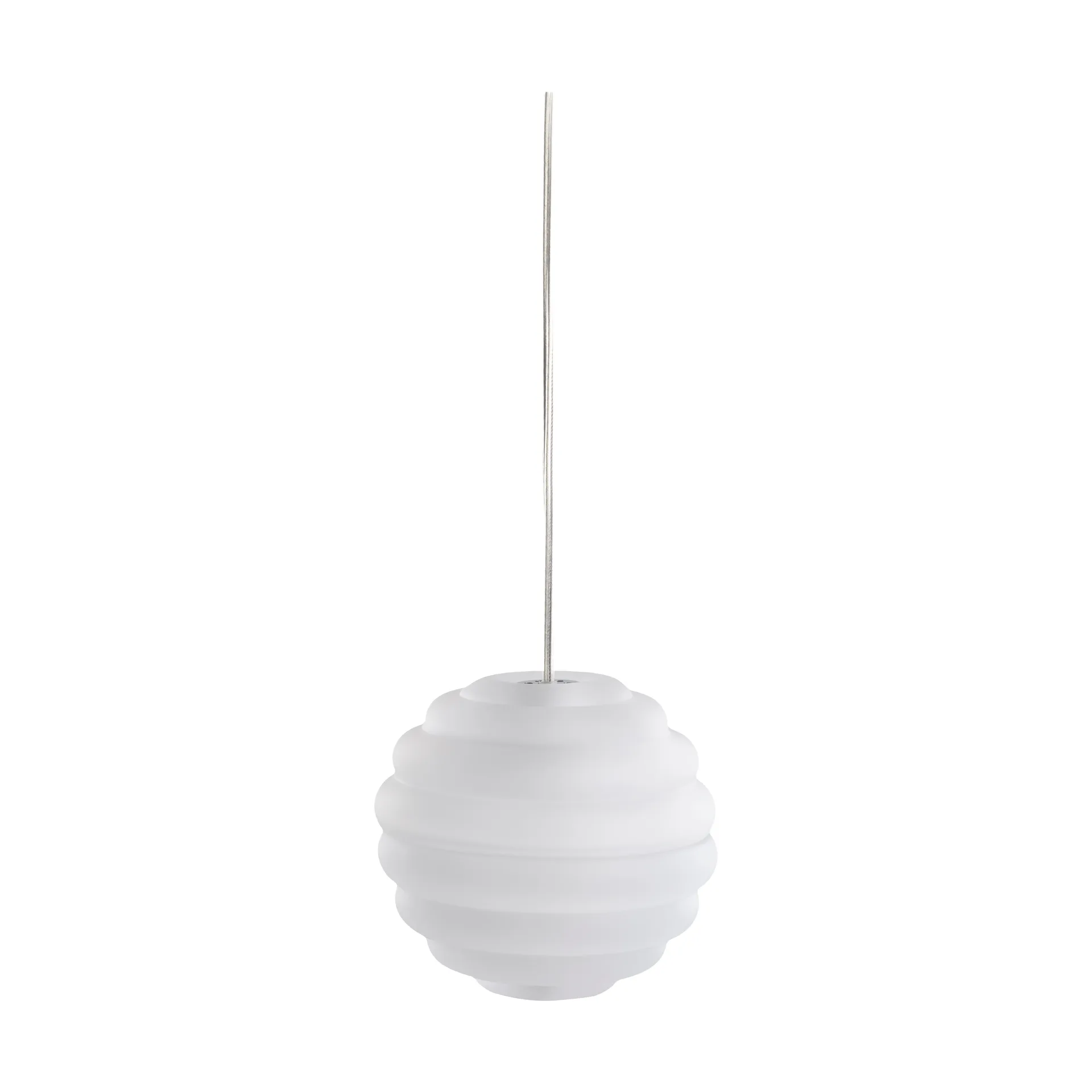 Press Sphere mini pendel LED Ø14,5 cm, Frosted Tom Dixon