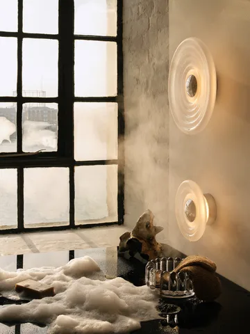 Press Surface vägglampa mini LED 21,5 cm - Frosted (frostad) - Tom Dixon