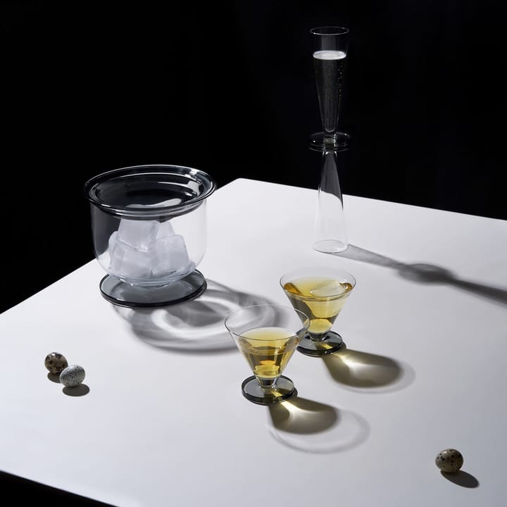 Puck cocktailglas 26 cl 2-pack, Clear Tom Dixon