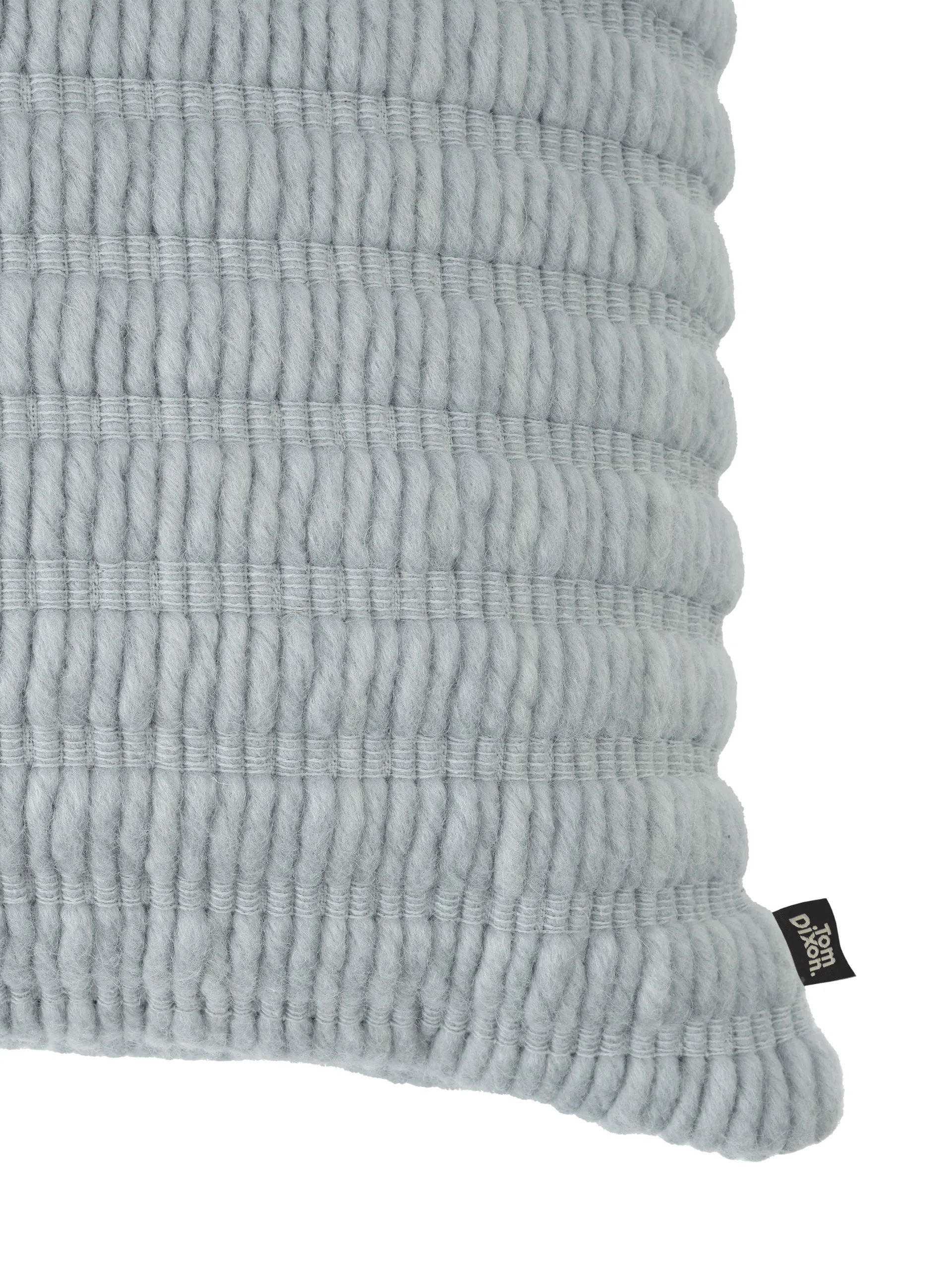 Ridge kudde 45x45 cm, Light Blue Tom Dixon