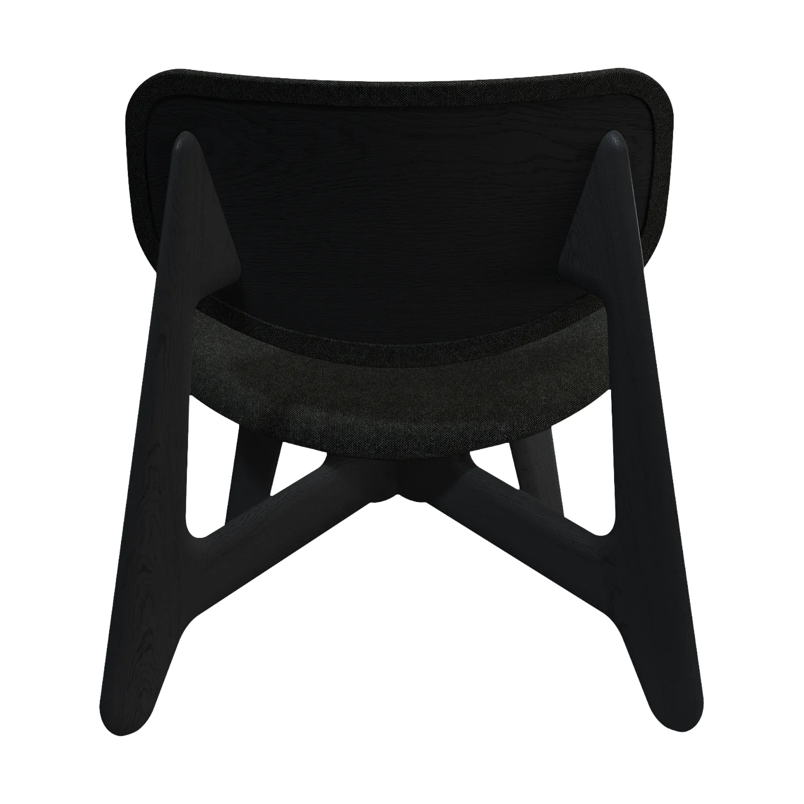 Slab loungestol klädd sits, Natural brushed oak-Hallingdal 0180 CMHR Tom Dixon