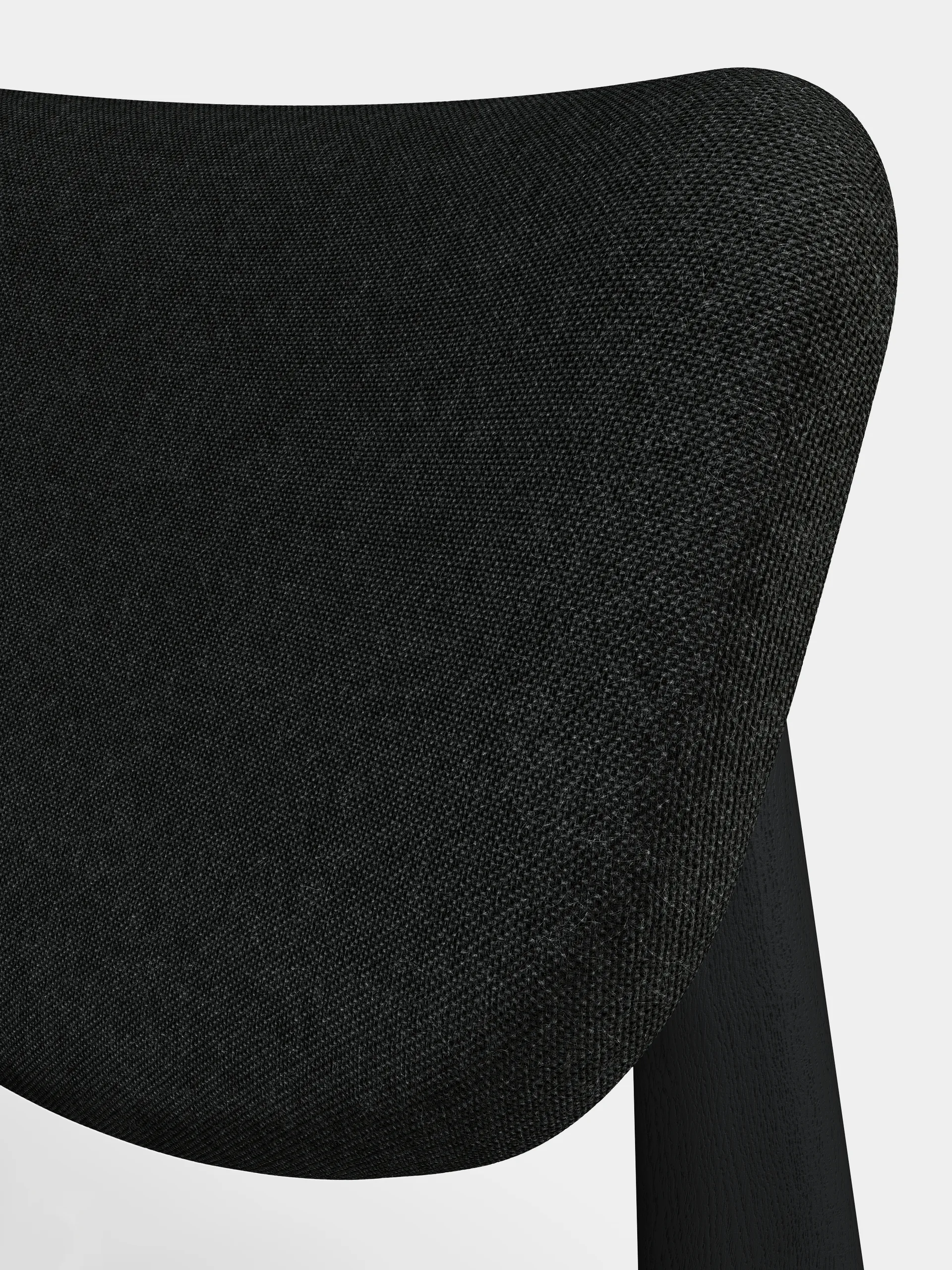 Slab loungestol klädd sits, Natural brushed oak-Hallingdal 0180 CMHR Tom Dixon