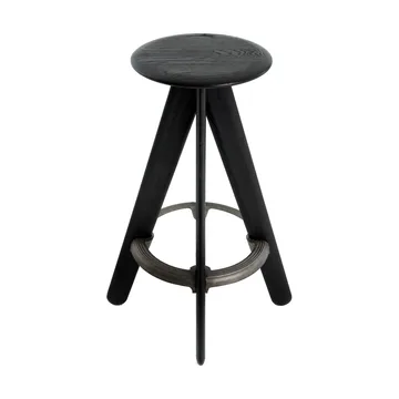 Slab rund barpall 76 cm - Black oak - Tom Dixon
