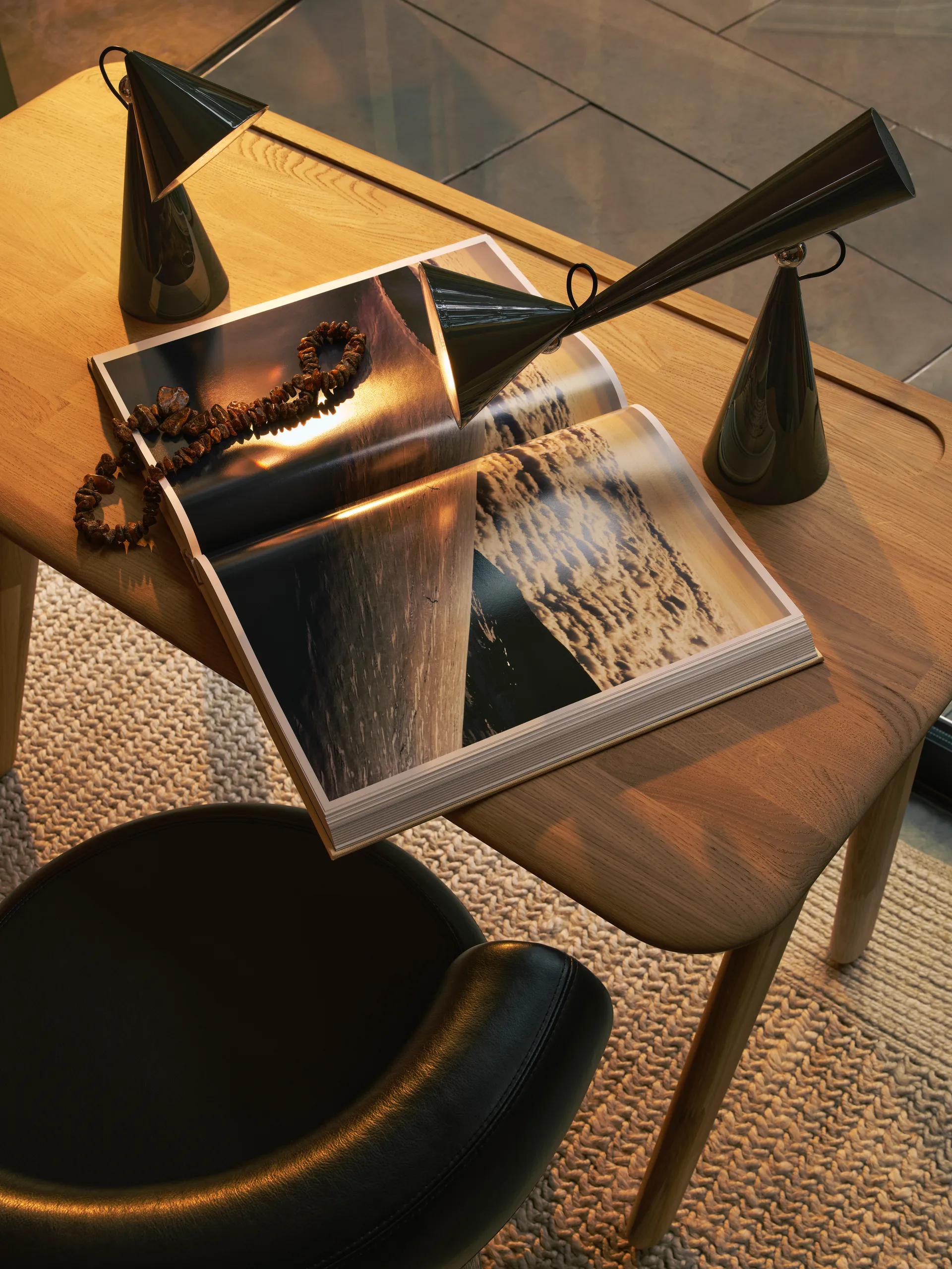 Slab skrivbord 60x120 cm, Ek Tom Dixon