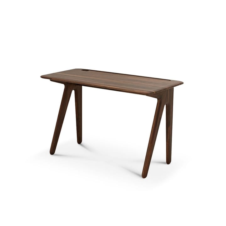 Slab skrivbord - Ek rökt, 120 cm - Tom Dixon