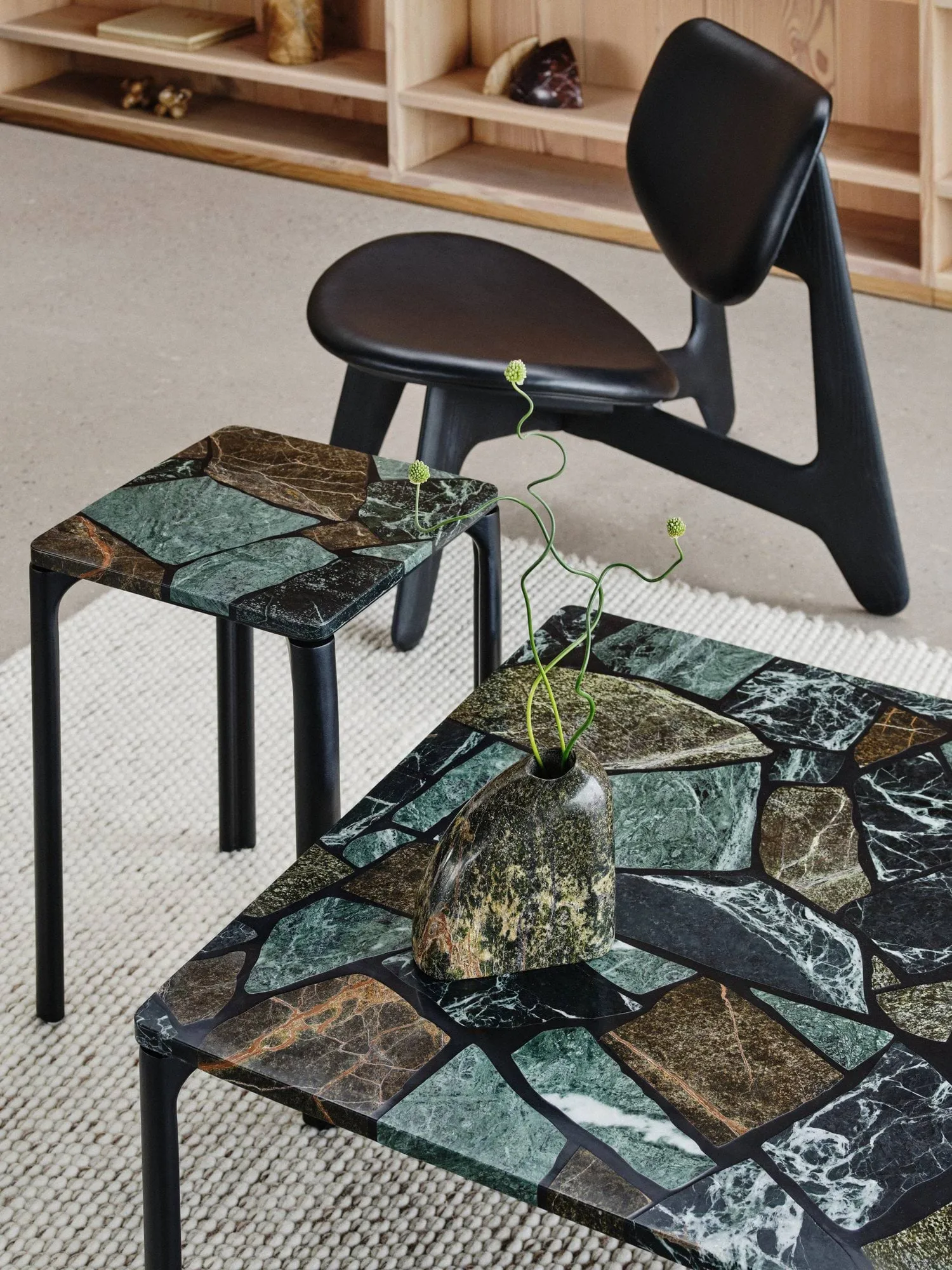Smash sidobord, Green, 35x35x50 cm Tom Dixon