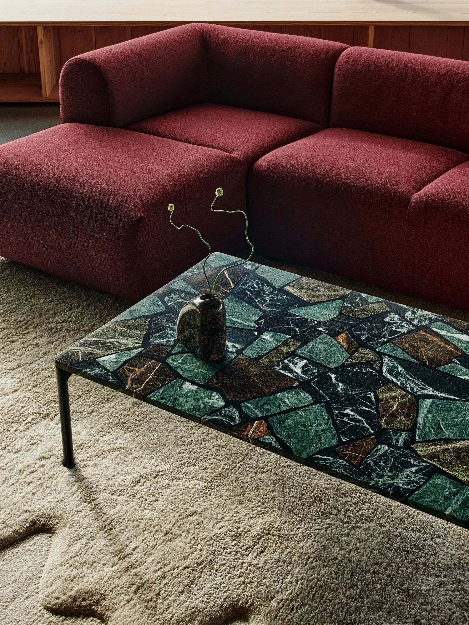 Smash soffbord, Green, 120x75x34 cm Tom Dixon