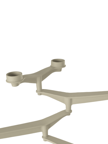 Spin ljusstake - Putty - Tom Dixon