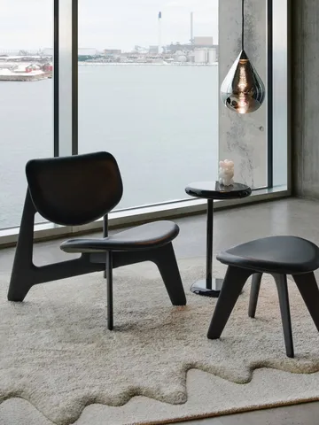 Spot sidobord - Black, Ø35x55 cm - Tom Dixon