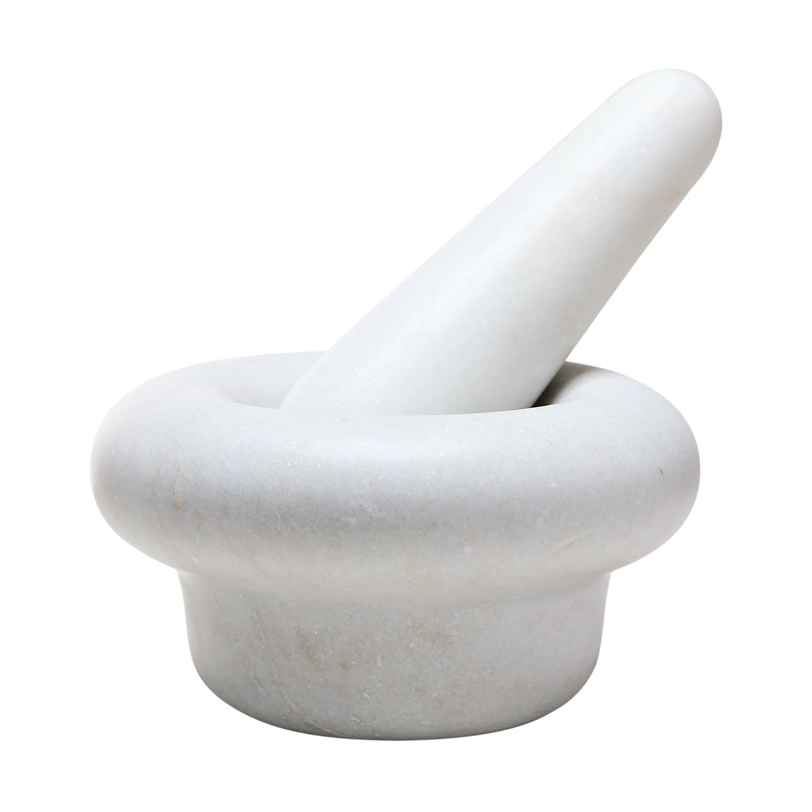 Stone mortel Ø20 cm, White marble Tom Dixon