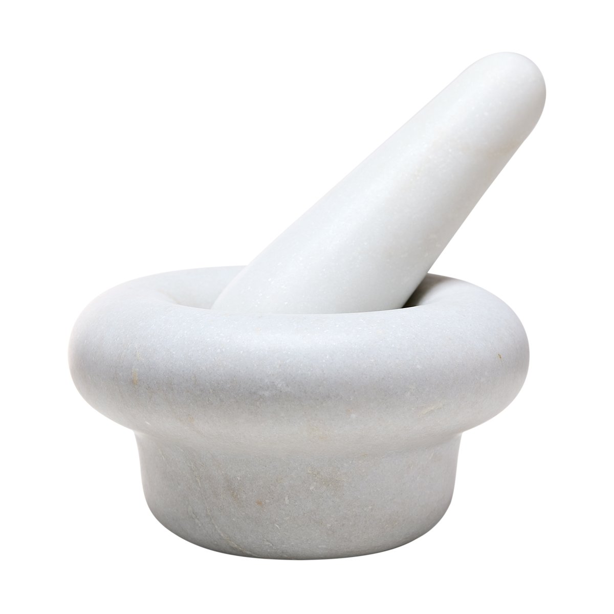 Tom Dixon Stone mortel o20 cm White marble | Skandinavisk Design | Mortlar | Vit