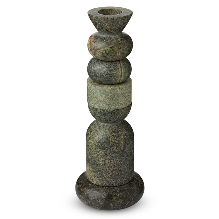 Stone Stacking ljusstake 5 delar - Grön - Tom Dixon