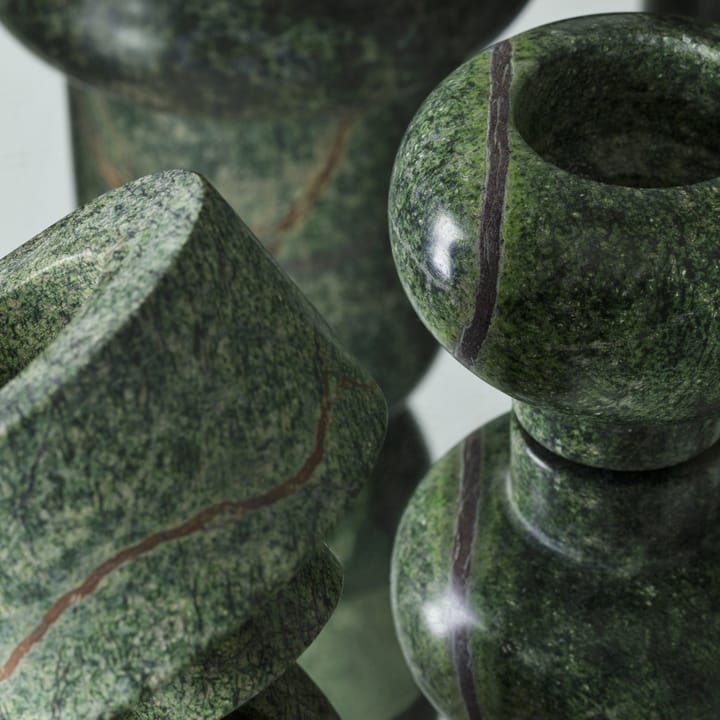 Stone Stacking ljusstake 5 delar, Grön Tom Dixon