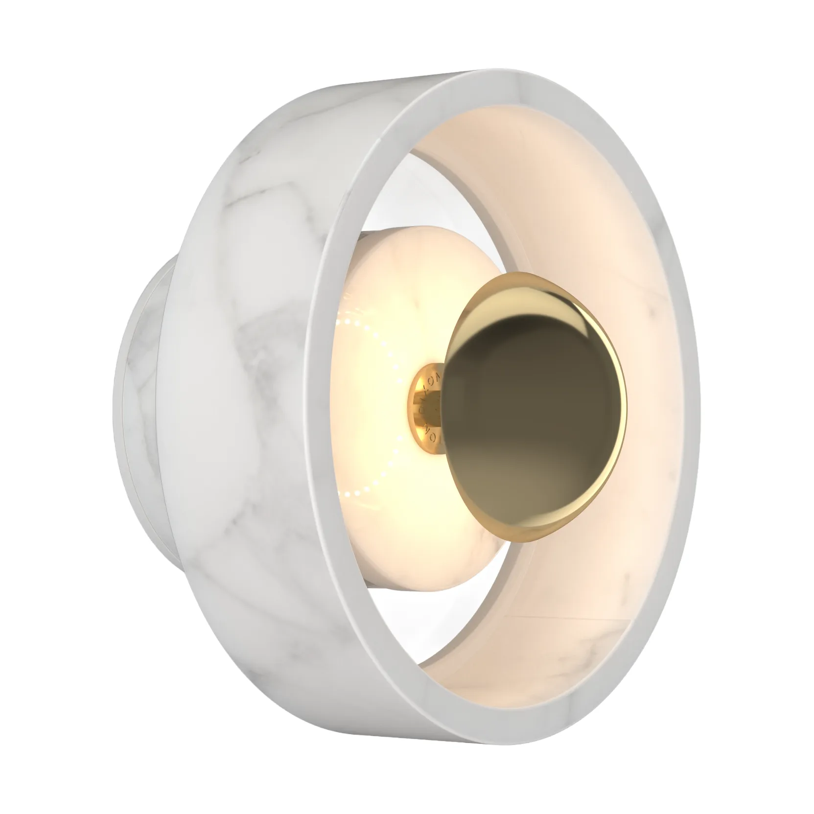 Stone vägglampa, Polerad marmor Tom Dixon