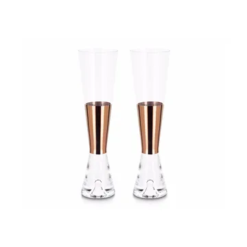 Tank champagneglas 2-pack - Koppar - Tom Dixon