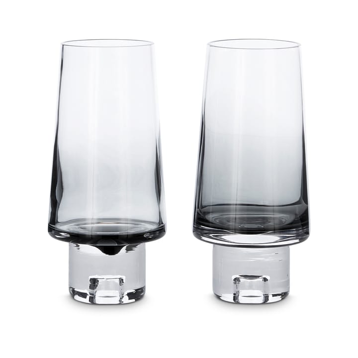 Tank dricksglas höga 2-pack - Svart - Tom Dixon