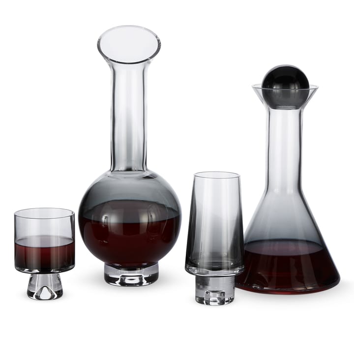 Tank dricksglas höga 2-pack, Svart Tom Dixon