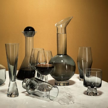 Tank dricksglas låga 2-pack - Svart - Tom Dixon
