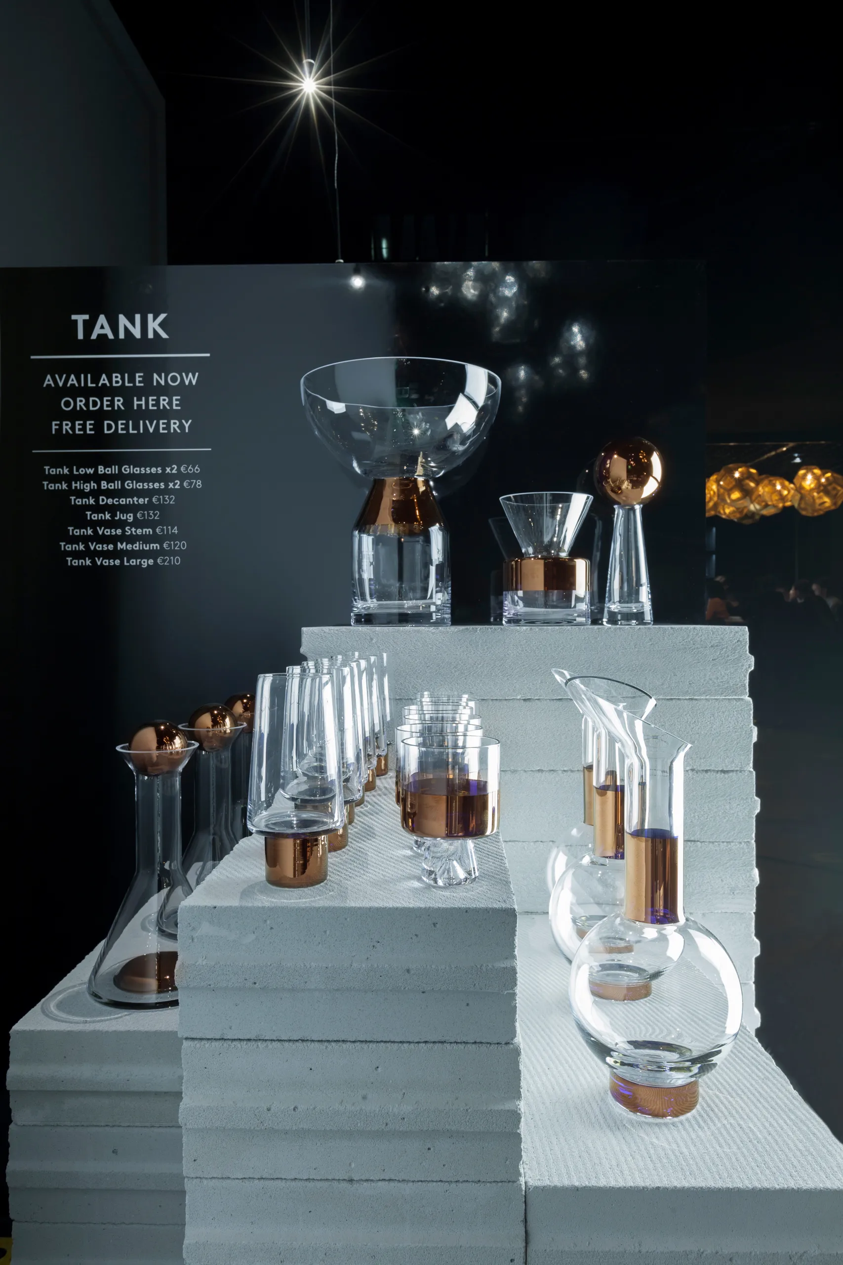Tank vattenkaraff, Koppar Tom Dixon