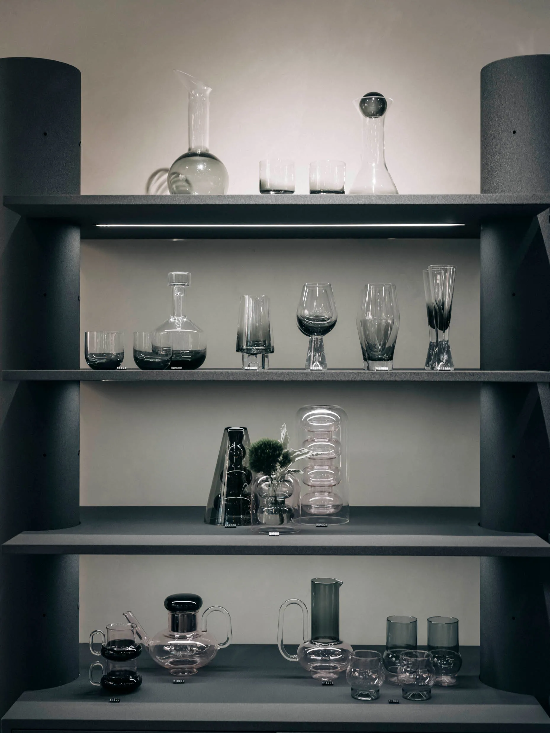 Tank whiskeyglas 2-pack, Svart Tom Dixon