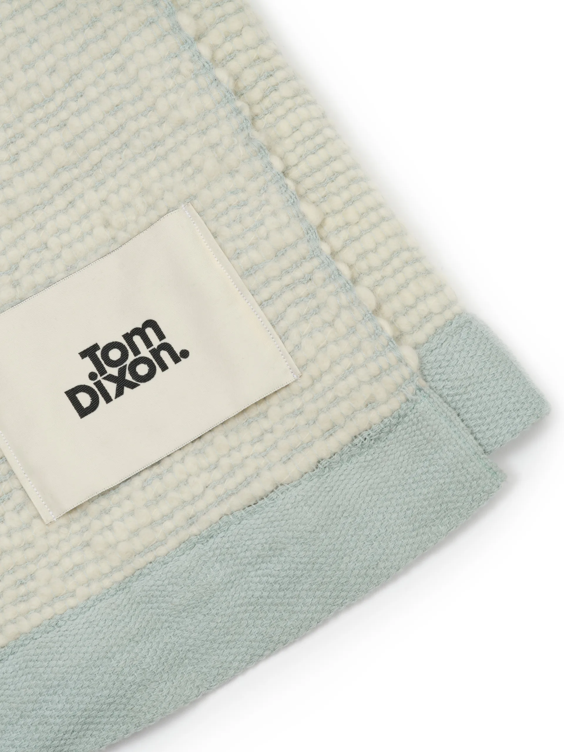 Thread filt 140x180 cm, Blue & White Tom Dixon