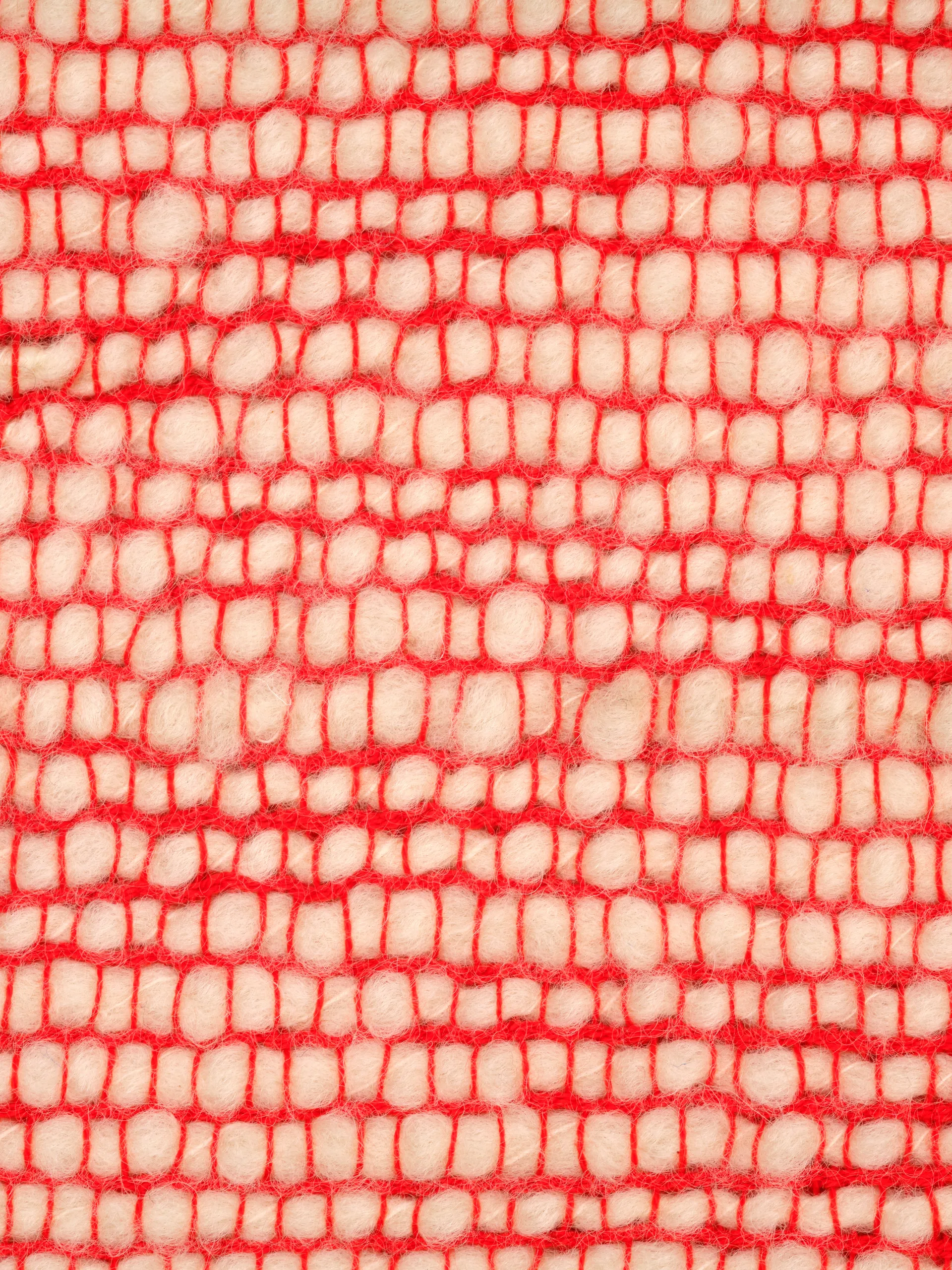 Thread filt 140x180 cm, Orange & White Tom Dixon