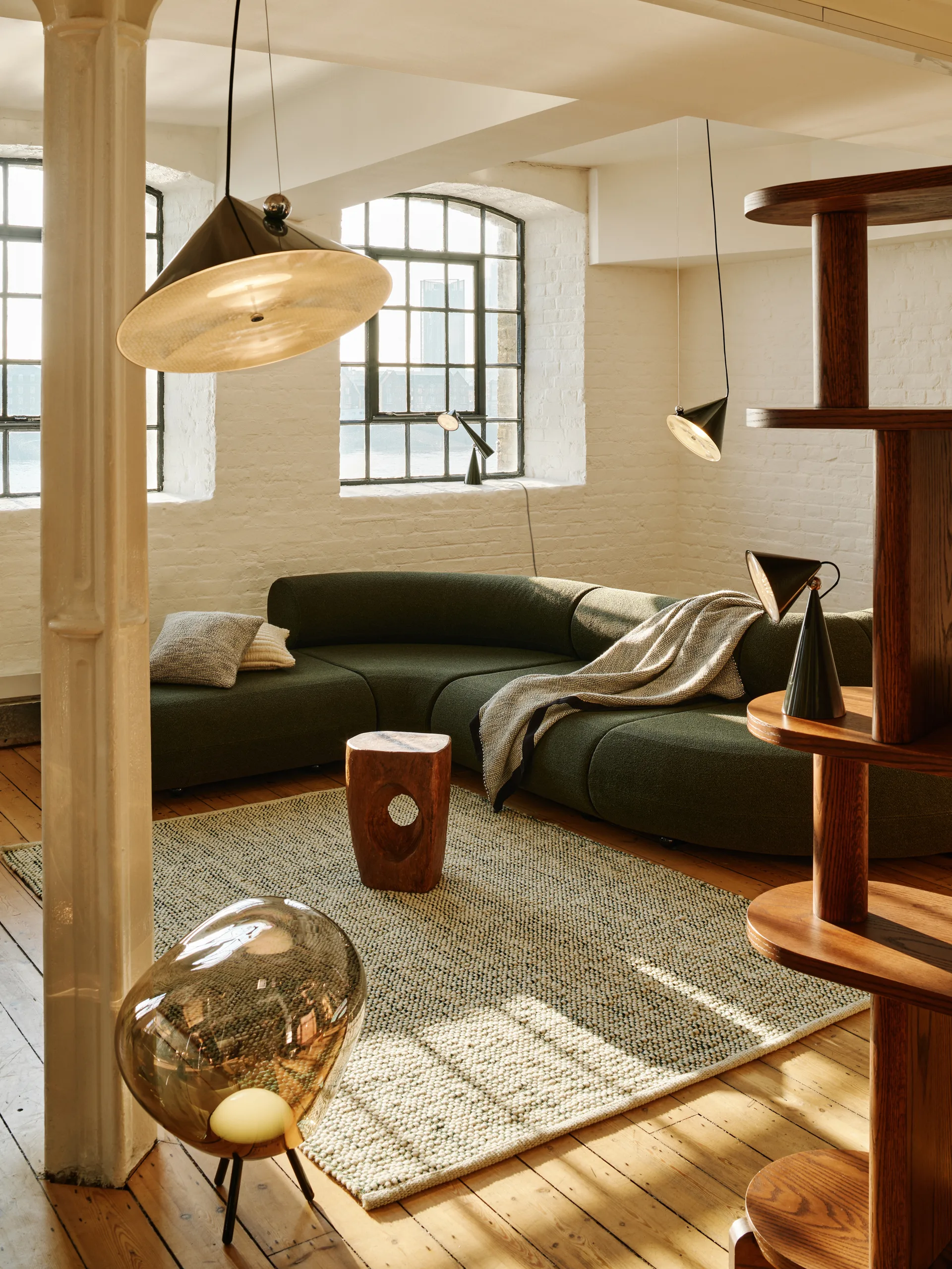 Thread kudde, Black & White, 50x50 cm Tom Dixon