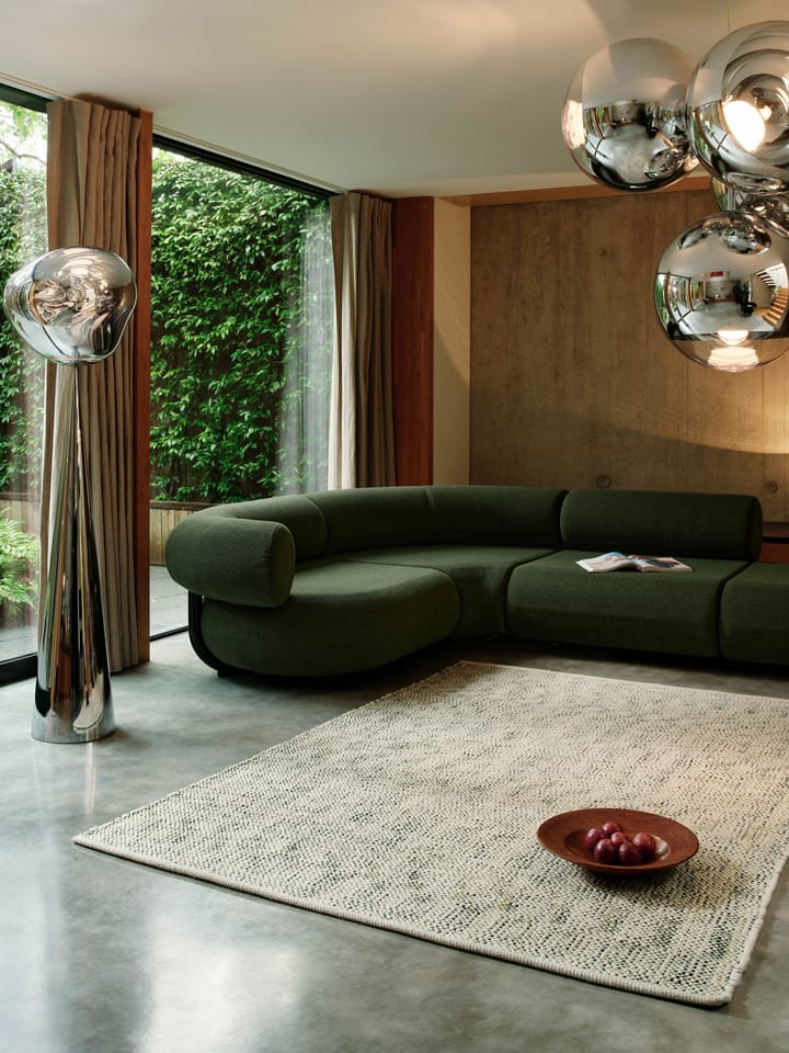 Tweed matta, Grön 200x300 cm Tom Dixon