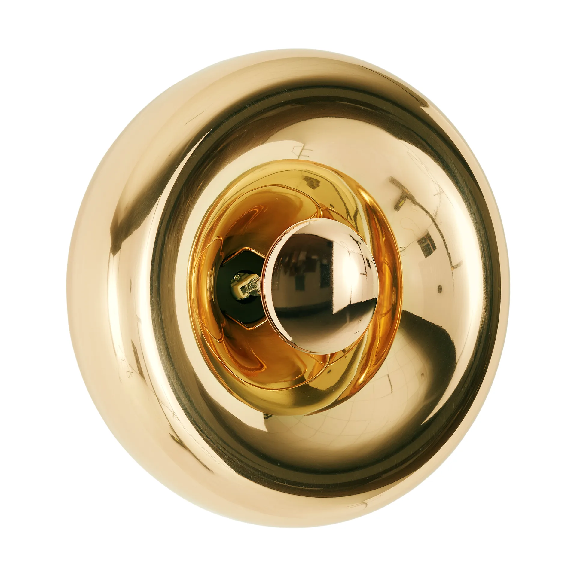 Void Surface vägglampa LED Ø30 cm, Brass Tom Dixon