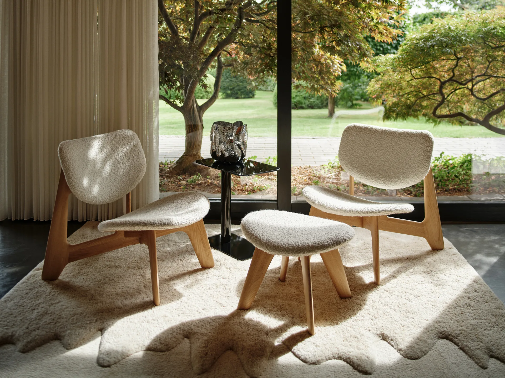 Wobble matta, Natural, 200x300 cm Tom Dixon