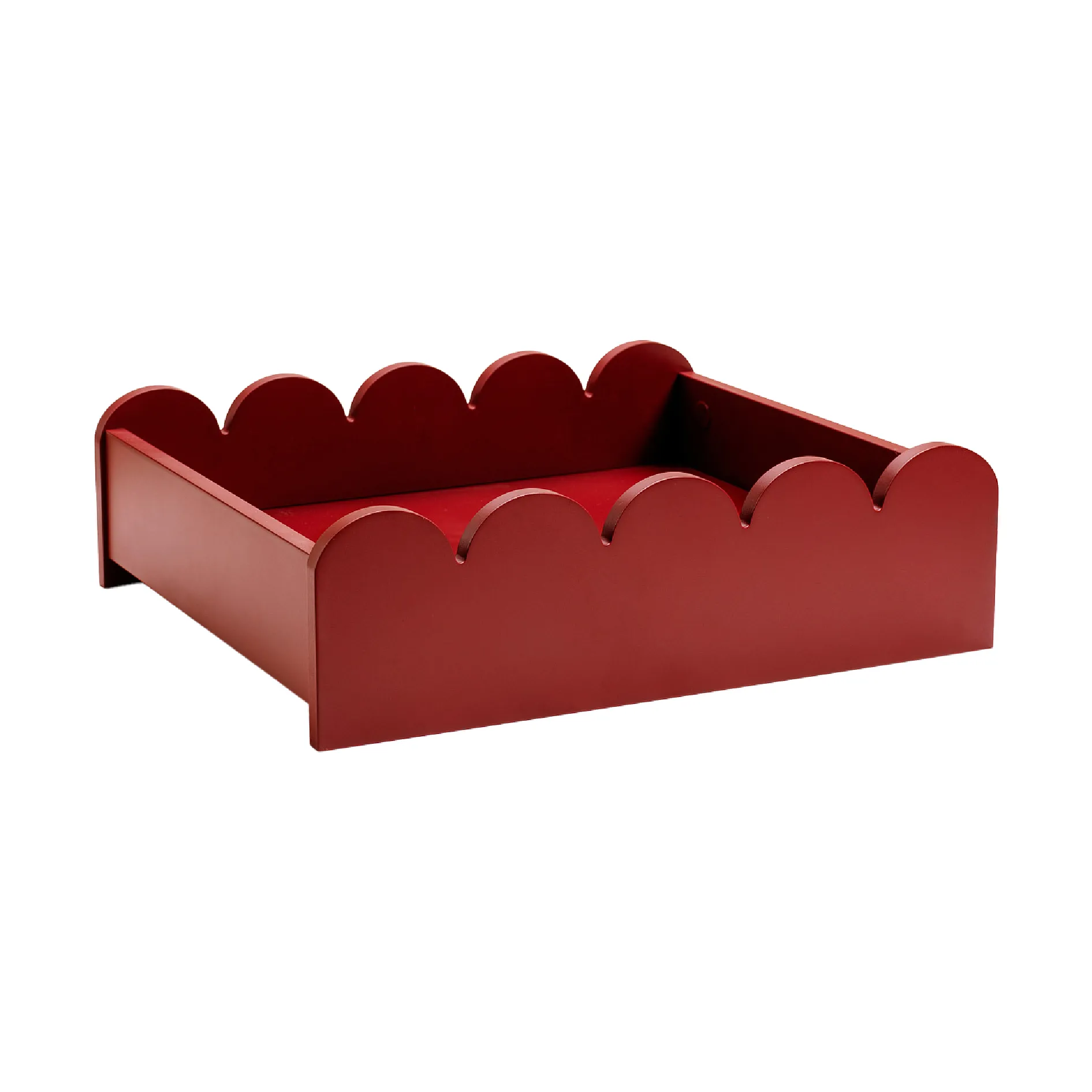 Bump bricka 35x41 cm, Burgundy TÔNN furniture